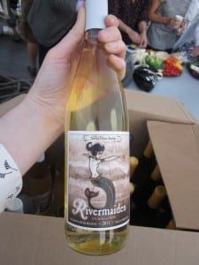 label wine
