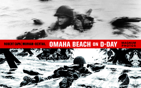 Omaha Beach on D-Day 300 CMYK