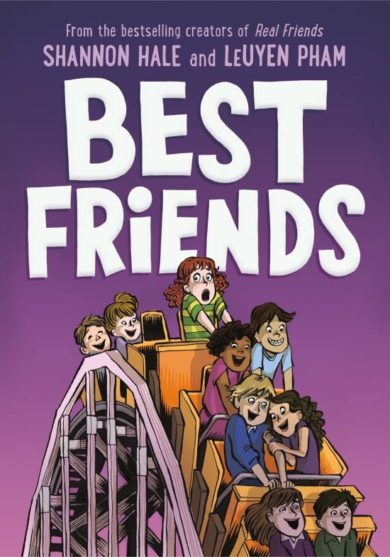 cover image for Best Friends by Shannon Hale and LeUyen Pham