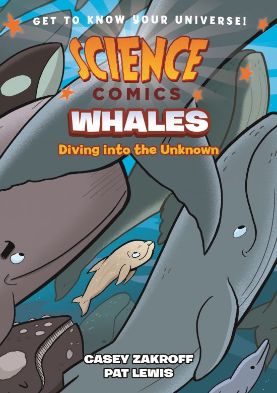 Science Comics Whales Cover Image